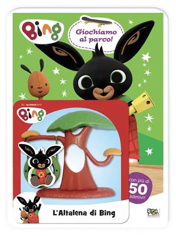 Giochiamo al parco. Bing. Activity. Ediz. a colori. Con set altalena Affare