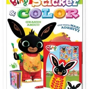 Grandi amici! Sticker & color. Bing. Ediz. a colori. Con telefono di Bing Saldi