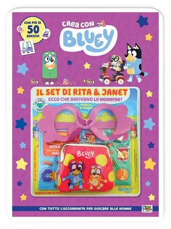Il set di Rita e Janet. Crea con Bluey. Ediz. a colori. Con set di Rita e Janet Prezzo Conveniente