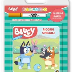 Ricordi speciali. Bluey. Albo magico. Ediz. a colori. Con pennarello svelacolori Prezzo Ridotto