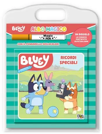 Ricordi speciali. Bluey. Albo magico. Ediz. a colori. Con pennarello svelacolori Prezzo Ridotto