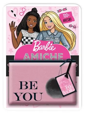 Bestseller Amiche per sempre. Barbie. Activity book. Con adesivi. Ediz. a colori. Con pochette