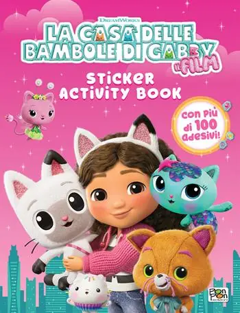 La casa delle bambole di Gabby. Il film. Sticker activity book. Ediz. a colori Quantità Limitata