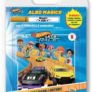 Scaldiamo i motori! Hot Wheels Let‘s Race. Albo magico. Ediz. a colori. Con pennarello svelacolori Popolare