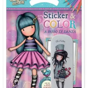 A passo di danza. Gorjuss. Sticker & color. Con adesivi. Ediz. a colori. Con custodia occhiali rigida Di Tendenza