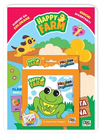 Una giornata in campagna-Magico bagnetto. Happy farm. Activity book. Ediz. a colori Prezzo Conveniente