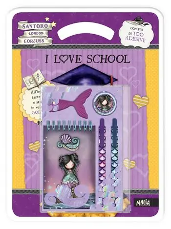 Compra Adesso I love school. Gorjuss. Con adesivi. Ediz. a colori. Con stationery set