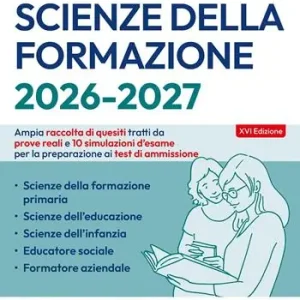 Promo Stagionale EdiTEST. Scienze della formazione. 3000 quiz. Ampia raccolta di quesiti tratti da prove reali e 10 simulazioni d‘esame. Con software di simulazione