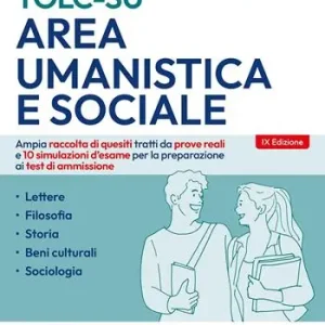 Pagamento Sicuro Editest TOLC-SU Area umanistica e sociale 3000 quiz. Ampia raccolta di quesiti tratti da prove reali e 10 simulazioni d‘esame per la preparazione ai test di ammissione. Con software di simulazione