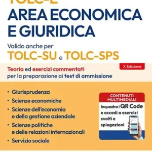 EdiTEST. Area economica e giuridica. Teoria ed esercizi commentati per la preparazione ai test di accesso. Con software di simulazione Offerta Lampo