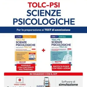 EdiTEST. Kit completo scienze psicologiche. Con software di simulazione. Con video-corso Nuovo Arrivo