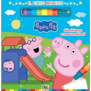Giochiamo a nascondino? Peppa Pig. Il libro magico. Ediz. a colori. Con pennarello ad acqua Saldi