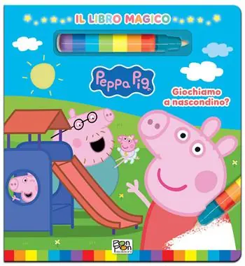 Giochiamo a nascondino? Peppa Pig. Il libro magico. Ediz. a colori. Con pennarello ad acqua Saldi
