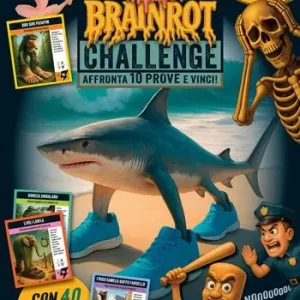 Promozione Esclusiva Brainrot Challenge. Affronta 10 prove e vinci! Card book. Ediz. a colori