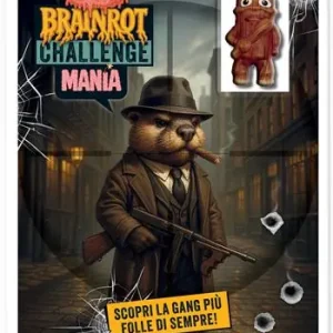 Brainrot challenge. Mania. Con pupazzo squishy Nuova Collezione