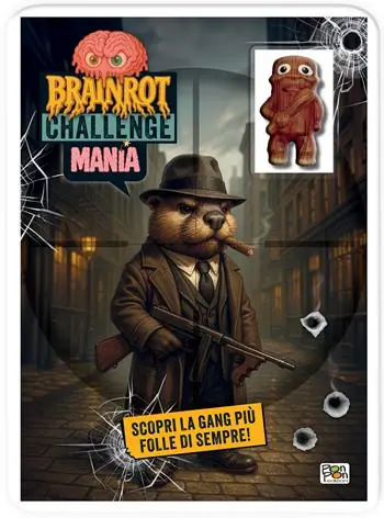 Brainrot challenge. Mania. Con pupazzo squishy Nuova Collezione