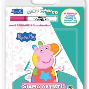 Siamo artisti! Albo magico. Peppa Pig. Ediz. a colori. Con pennarello svelacolori Prezzo Basso