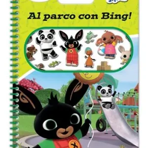 Al parco con Bing! Bing. Puffy sticker. Ediz. a colori. Ediz. a spirale. Con Adesivi Più Venduto