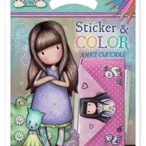 Acquista Ora Amici cuccioli. Gorjuss. Sticker & color. Con adesivi. Ediz. a colori. Con porta occhiali soft