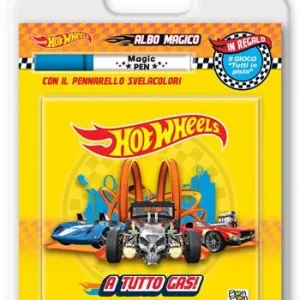 A tutto gas! Hot Wheels. Albo magico. Ediz. a colori. Con pennarello svelacolori Prezzo Ridotto
