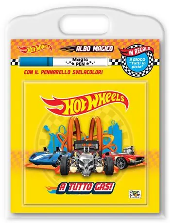 A tutto gas! Hot Wheels. Albo magico. Ediz. a colori. Con pennarello svelacolori Prezzo Ridotto