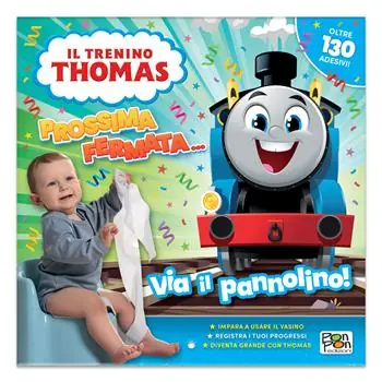 Via il pannolino! Il trenino Thomas. Con adesivi. Ediz. a colori Ordina Subito
