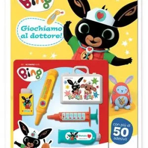 Giochiamo al dottore! Bing. Ediz. a colori. Con set del dottore. Con adesivi. Con set del dottore Acquista Ora