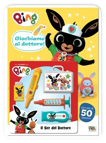 Giochiamo al dottore! Bing. Ediz. a colori. Con set del dottore. Con adesivi. Con set del dottore Acquista Ora