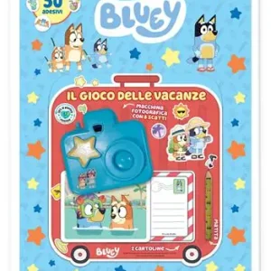 Promozione Il gioco delle vacanze. Crea con Bluey. Ediz. a colori. Con set macchina fotografica