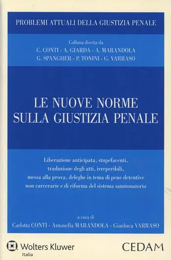 Le nuove norme sulla giustizia penale Vendita Finale