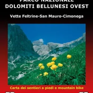 Spedizione Espresso Parco Nazionale Dolomiti Bellunesi ovest. Vette Feltrine, San Mauro, Cimonega 1 30.000