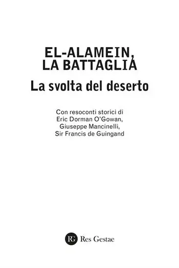 Più Venduto El alamein, la battaglia. La svolta del deserto