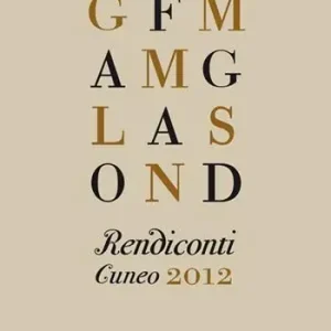 Compra Online Rendiconti. Cuneo 2012