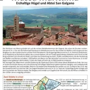Novità Massa Marittima, Erzhaltige Hügel und Abtei San Galgano