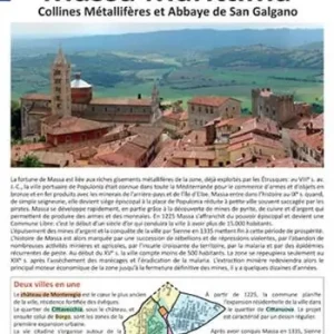 Novità Massa Marittima, collines métallifères et abbaye de San Galgano