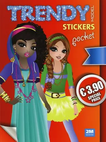 Trendy model pocket stickers. Arancio. Vol. 4 Compra Oggi Stesso