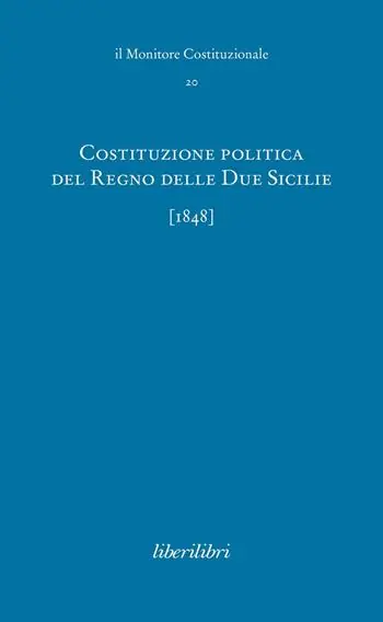Promozione Costituzione politica del Regno delle due Sicilie (1848)