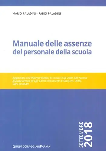 Manuale delle assenze del personale della scuola Nuova Collezione