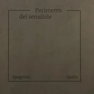 Perimetro del sensibile. Giuseppe Spagnulo Raffaele Quida. Ediz. illustrata Spedito Oggi