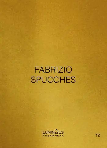 Fabrizio Spucches. Luminous Phenomena. Ediz. italiana, inglese e francese. Vol. 12 Direttamente Dal Produttore