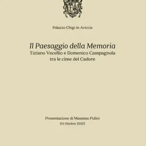 Il paesaggio della memoria. Tiziano Vecellio e Domenico Campagnola tra le cime del Cadore. Ediz. bilingue Spedizione Espresso