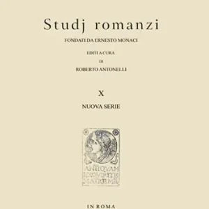 Promo Stagionale Studj romanzi. Nuova serie. Vol. 10