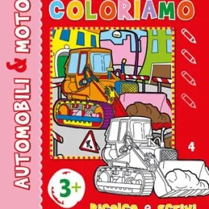 Offerta Lampo Auto & moto. Ripassa, scrivi, colora. Maxi color. Ediz. illustrata