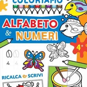 Coloriamo alfabeto & numeri Miglior Prezzo