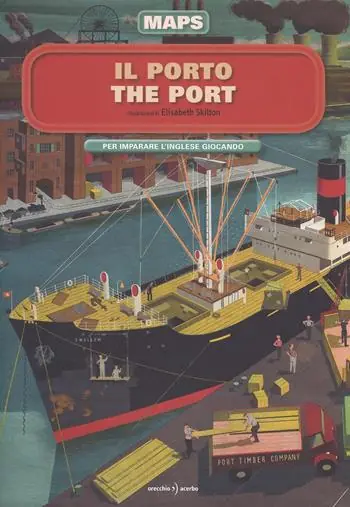 Prezzo Conveniente Il porto-The port. Maps. Con adesivi