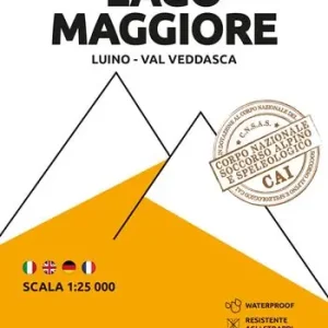 305. Lago Maggiore, Luino, Val Veddasca. Carta escursionistica 1 25.000 Scelto Dai Clienti