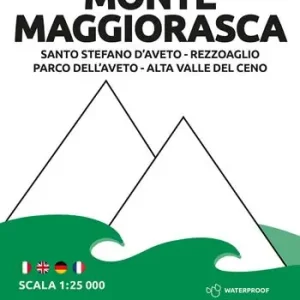 714 Monte Maggiorasca. Santo Stefano D‘aveto-Rezzoaglio-Parco Dell‘aveto-Alta Valle del Ceno. Carta escursionistica 1 25.000. Ediz. multilingue Esclusivo