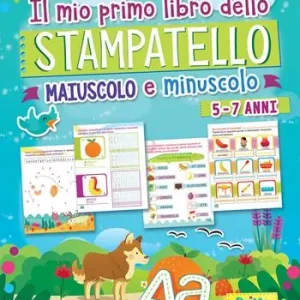 Il mio primo libro dello stampatello. Maiuscolo e minuscolo. Ediz. a colori Promozione