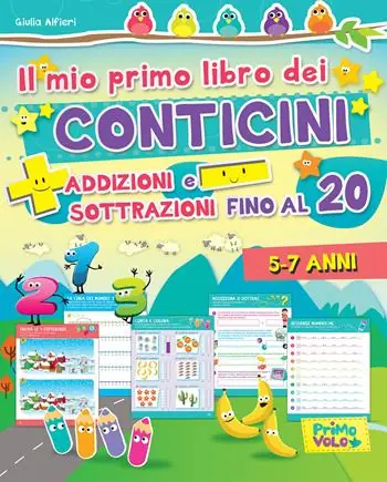 Miglior Prezzo Il mio primo libro dei conticini. Addizioni e sottrazioni fino al 20. Ediz. a colori