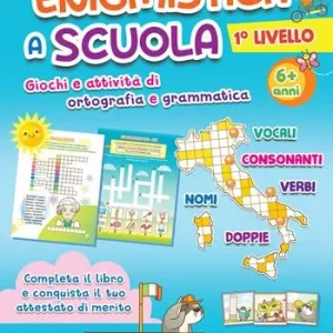 Professionale Enigmistica a scuola. 1° Livello. Giochi e attività di ortografia e grammatica. 6+ anni. Ediz. illustrata